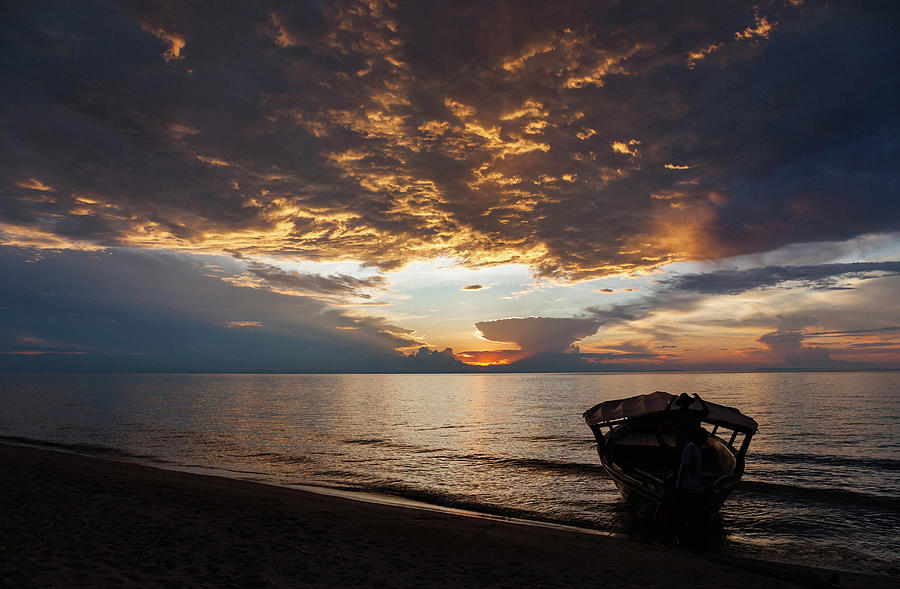 Mahale beach sunset
